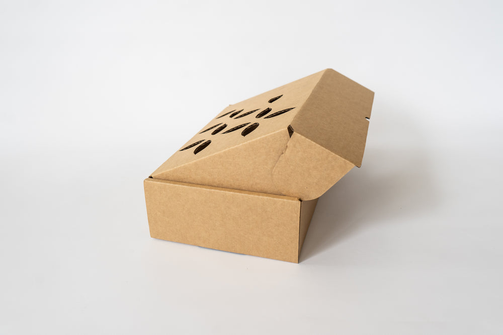 Custom die-cut lid